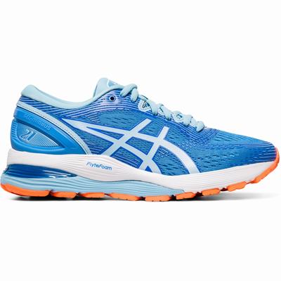 Női Asics Gel-Nimbus 21 Futócipő AS9531482 Kék/Fekete